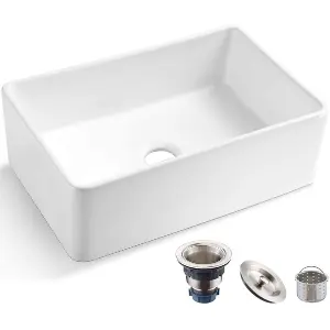 Spacious Quartz Single Bowl Sink