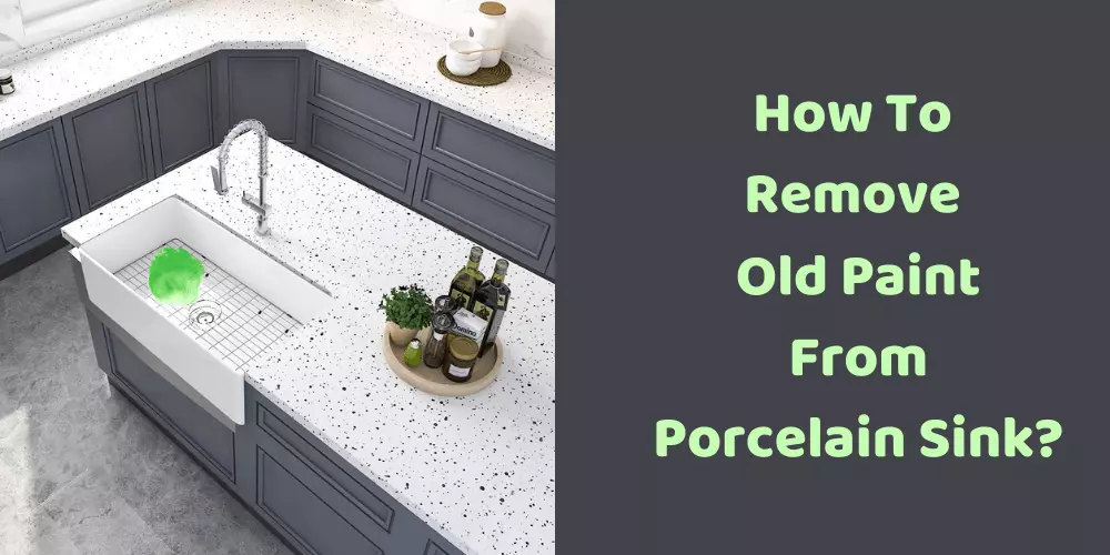 How To Remove Old Paint From Porcelain Sink