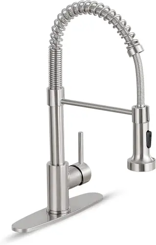 HGN Kitchen Faucet with Pull Down Sprayer