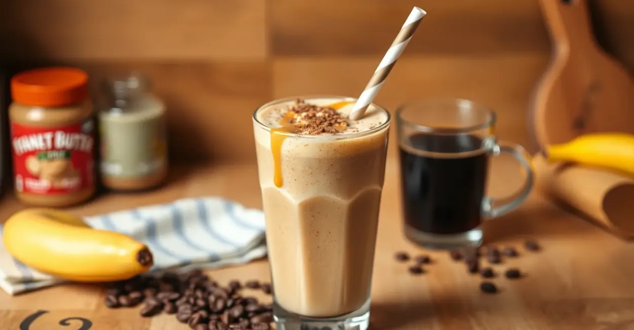 Peanut Butter Coffee Smoothie