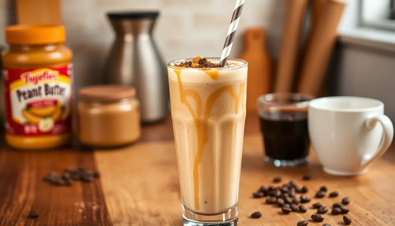 Peanut Butter Coffee Smoothie