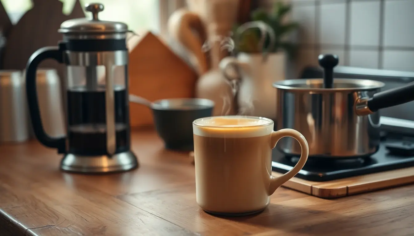 latte coffee base