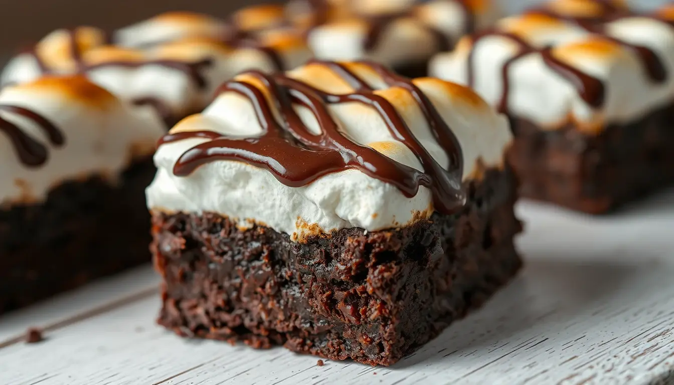 fudgy Marshmallow Brownies recipe