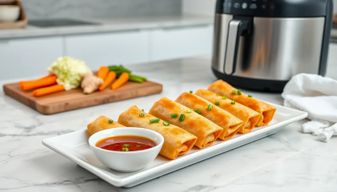 Air Fryer Egg Rolls recipe