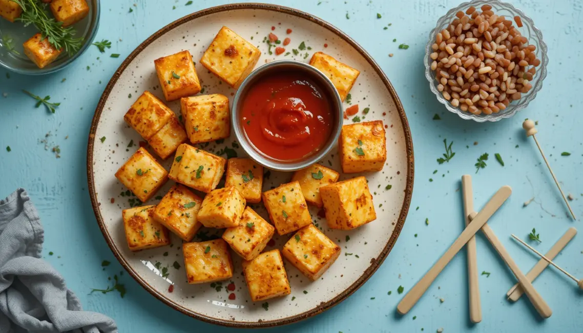 Crispy Air Fryer Halloumi Recipe