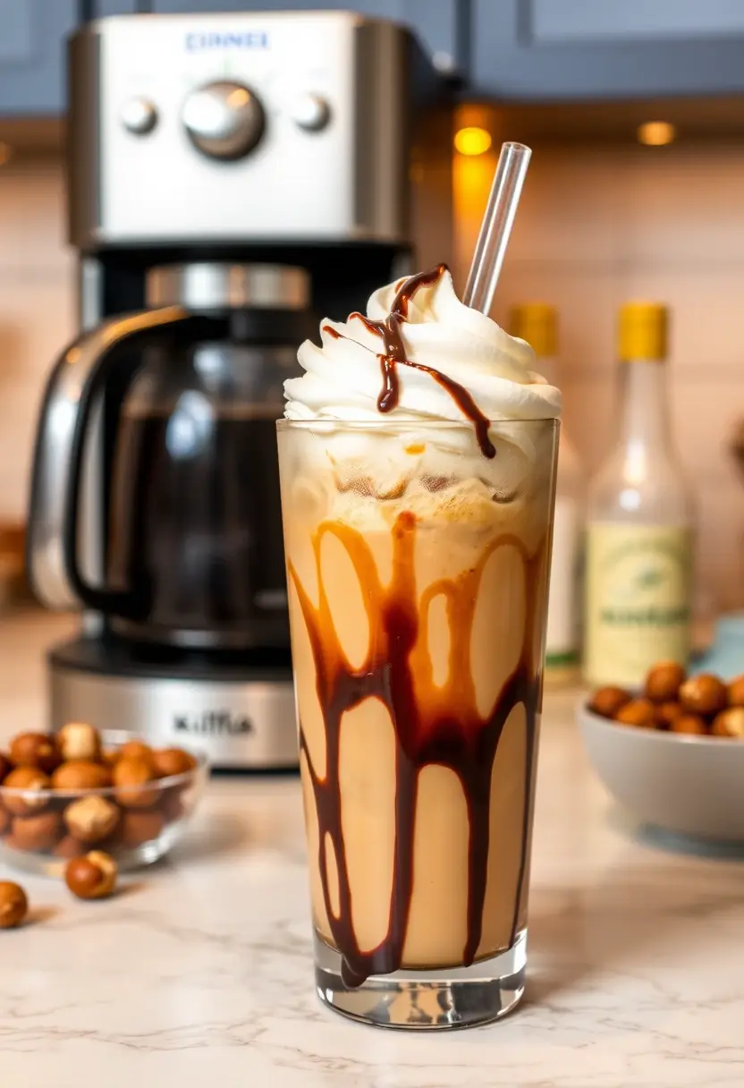 Chocolate Hazelnut Iced Coffee recipe