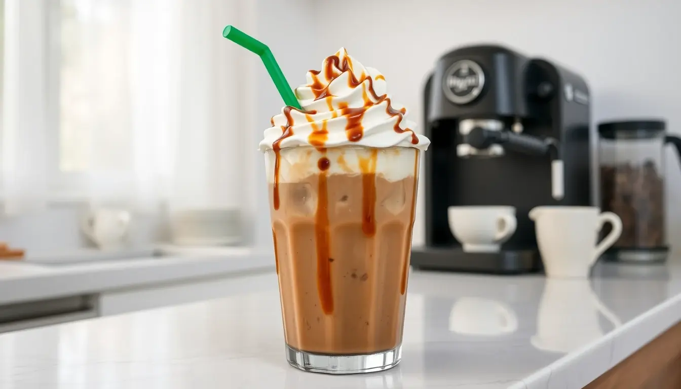Mocha Caramel Iced Coffee
