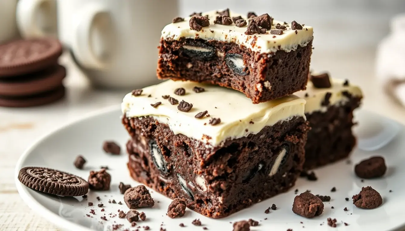 Oreo Brownies Recipe