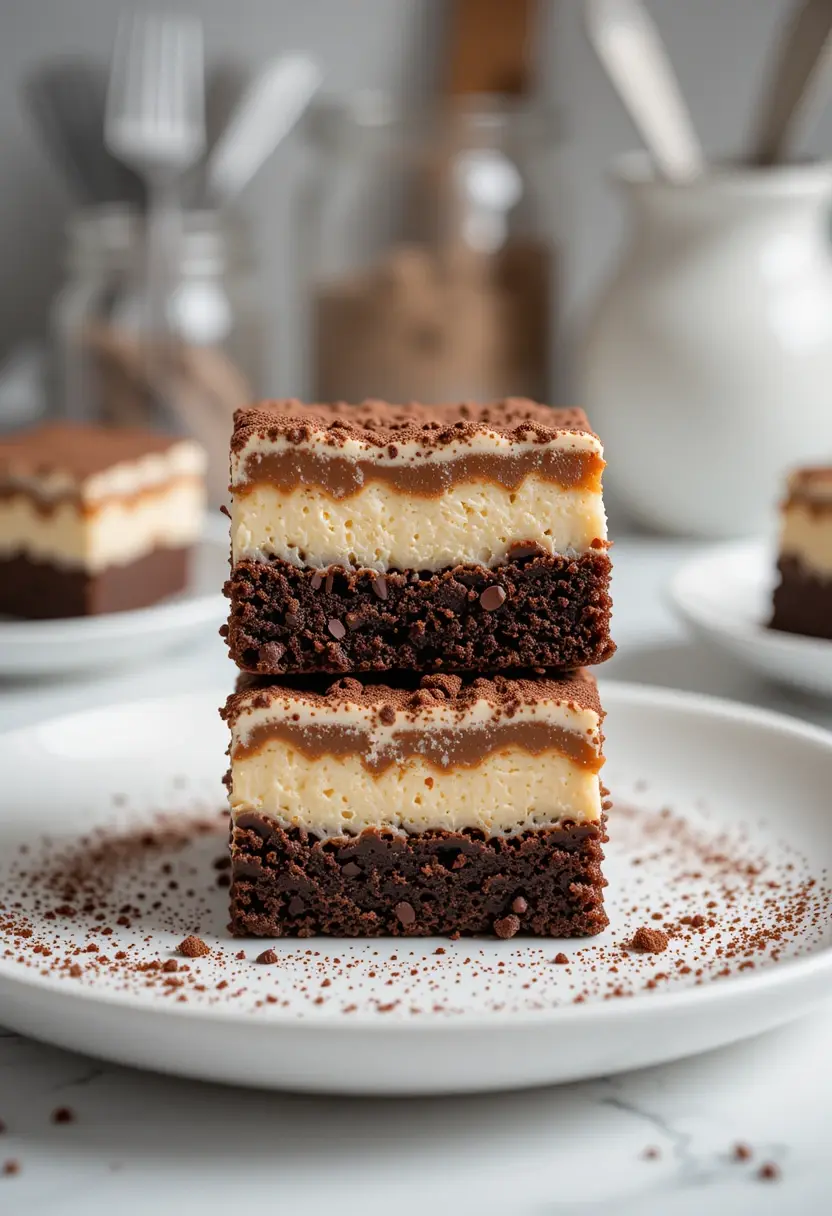 Tiramisu Brownies recipe