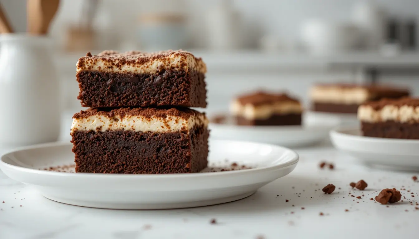Tiramisu Brownies recipe
