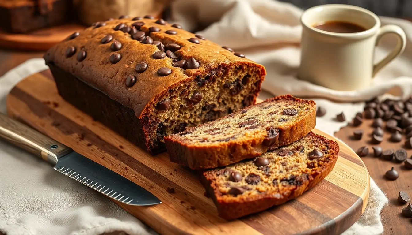 Chocolate Chip Zucchini Bread