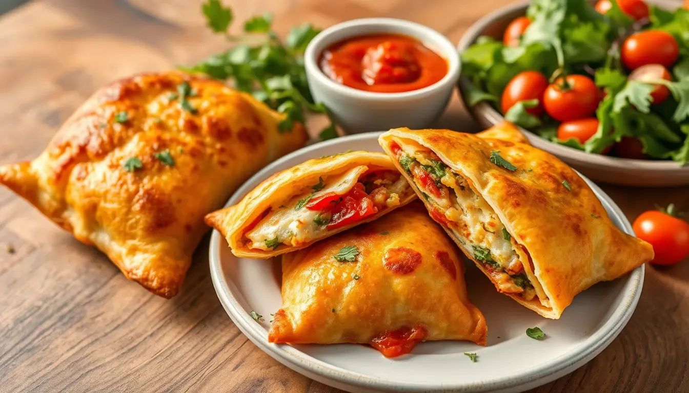 Air Fryer Pizza Pockets Recipe
