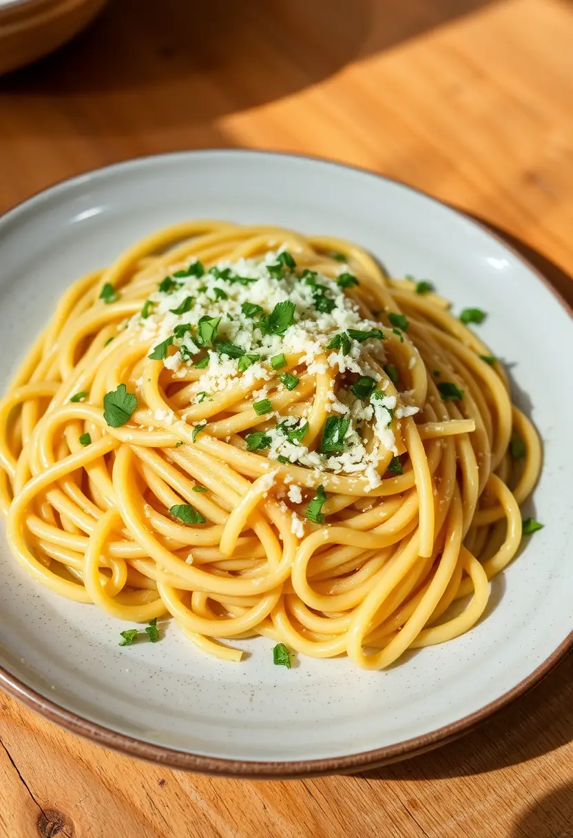 Garlic Butter Pasta Recipe