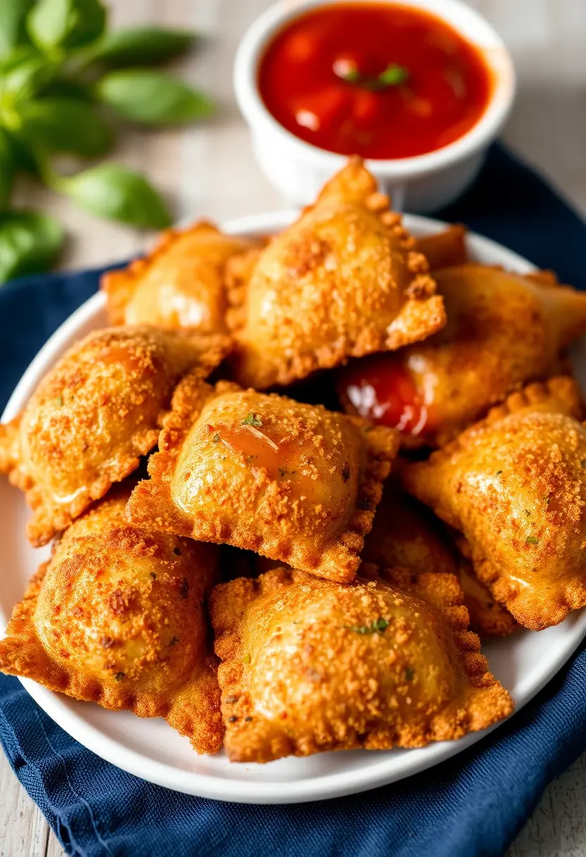 Air Fryer Toasted Ravioli recipe