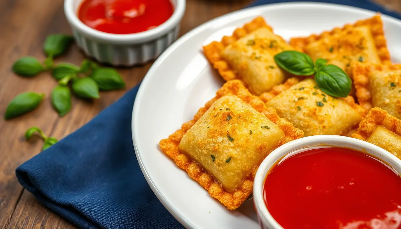 Air Fryer Toasted Ravioli