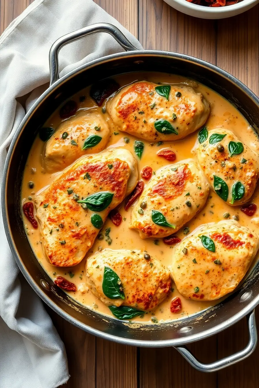 Tuscan Chicken Recipe