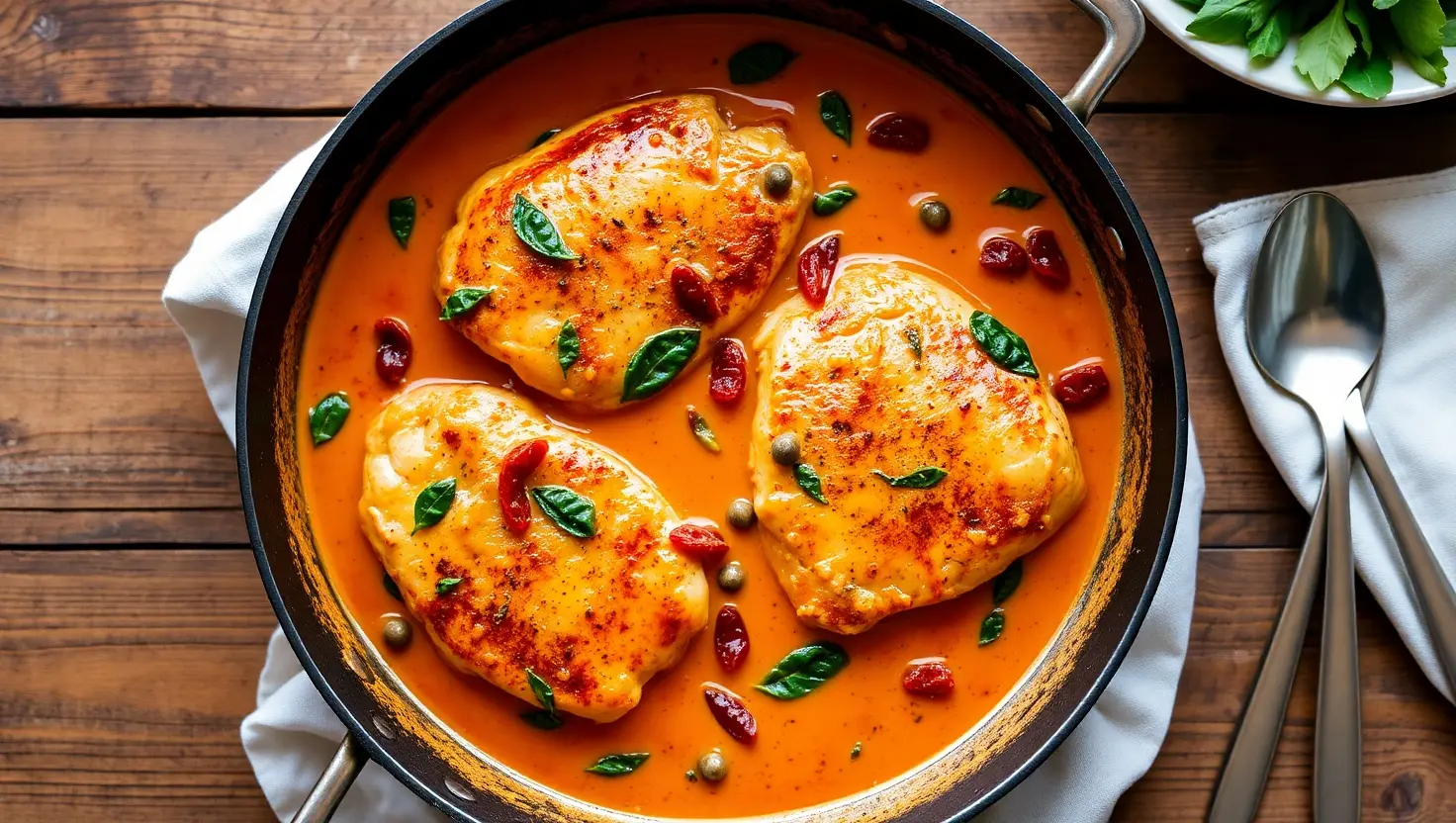 Tuscan Chicken Recipe