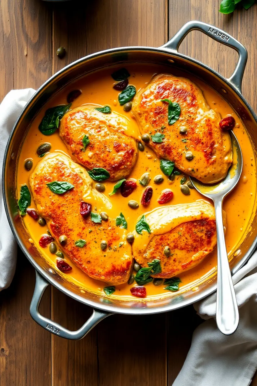 Tuscan Chicken Recipe