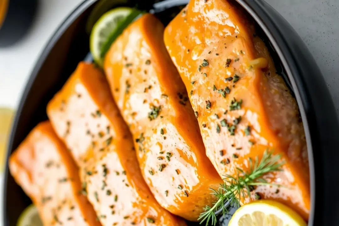Honey Mustard Baked Salmon