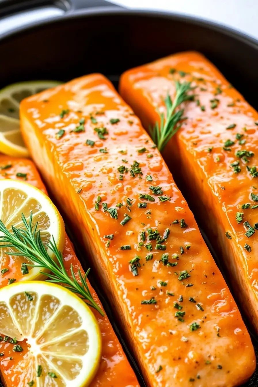 honey mustrad baked salmon recipe