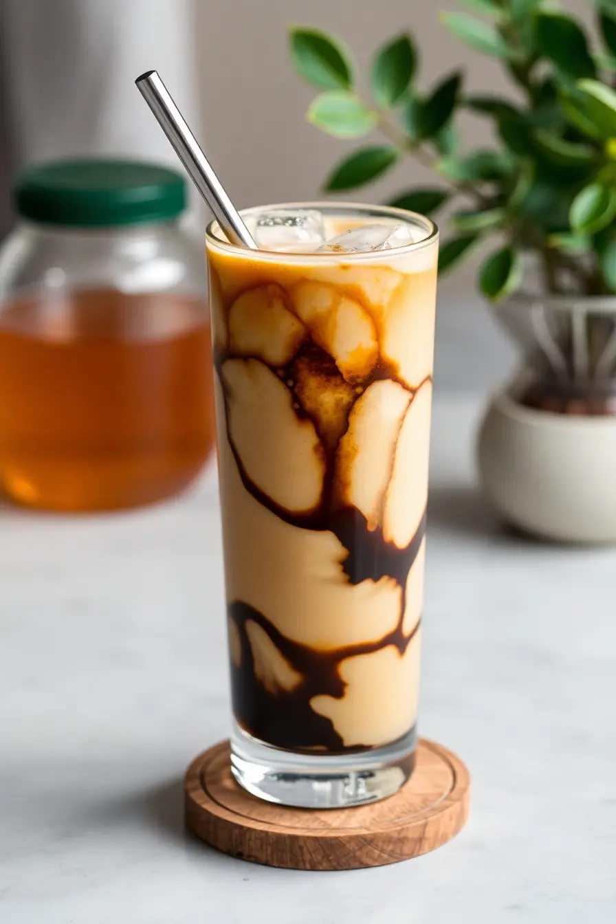 Honey Oatmilk Latte