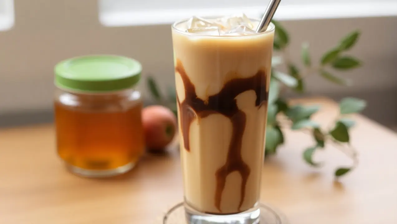 Honey Oatmilk Latte