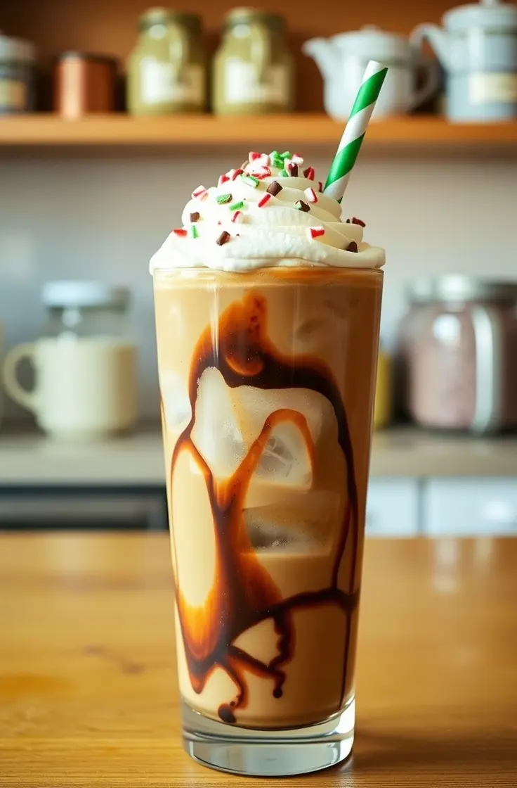 Chocolate Mint Iced Coffee Recipe