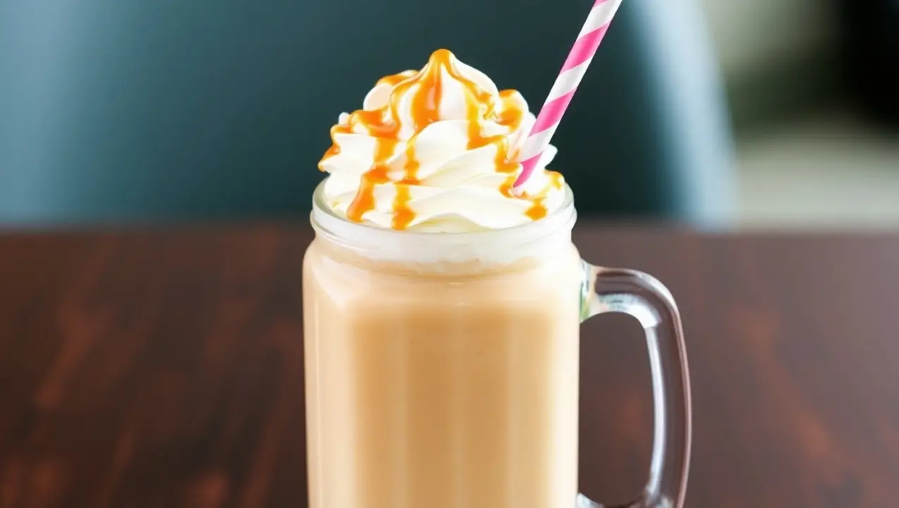 frozen caramel coffee