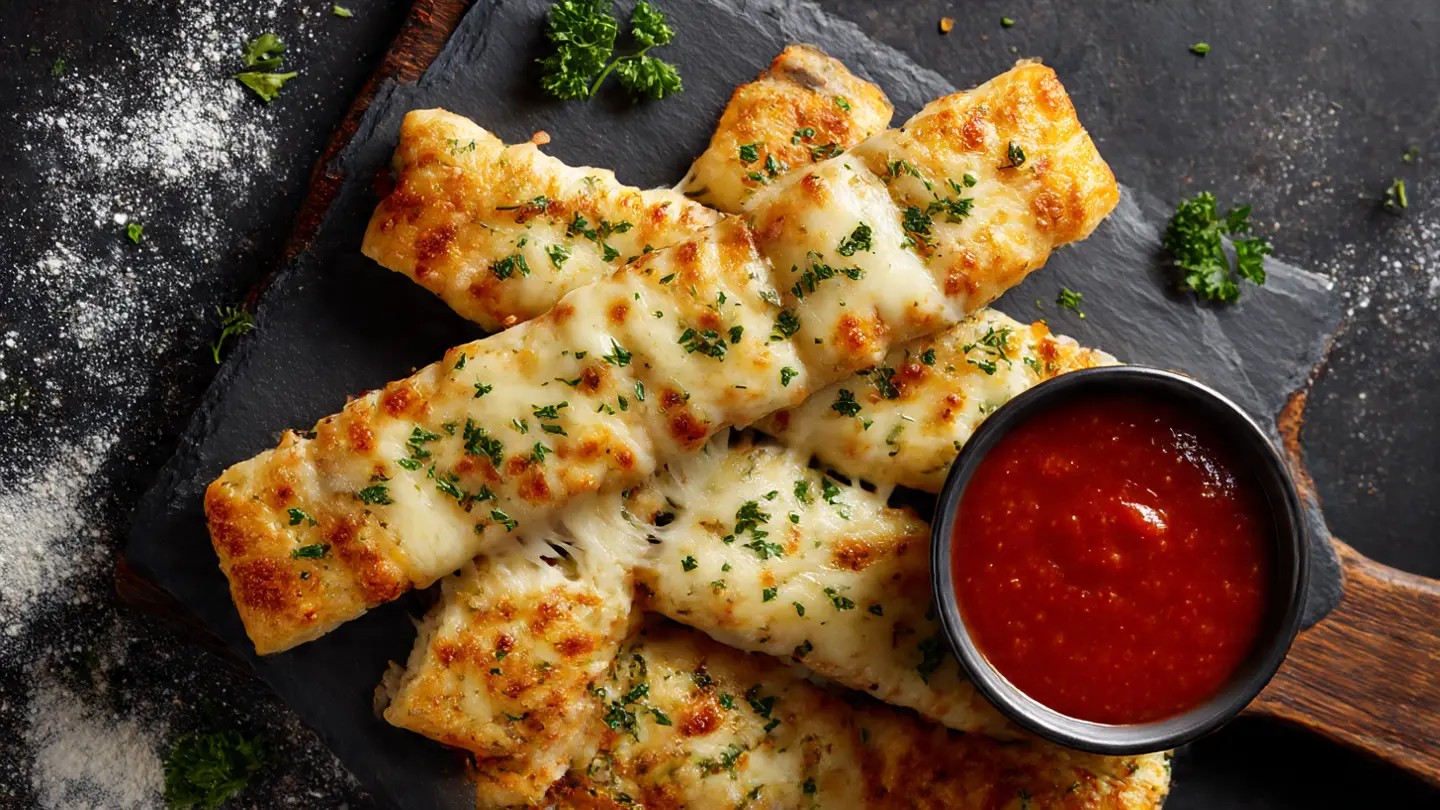 Cheesy Breadsticks Recipe