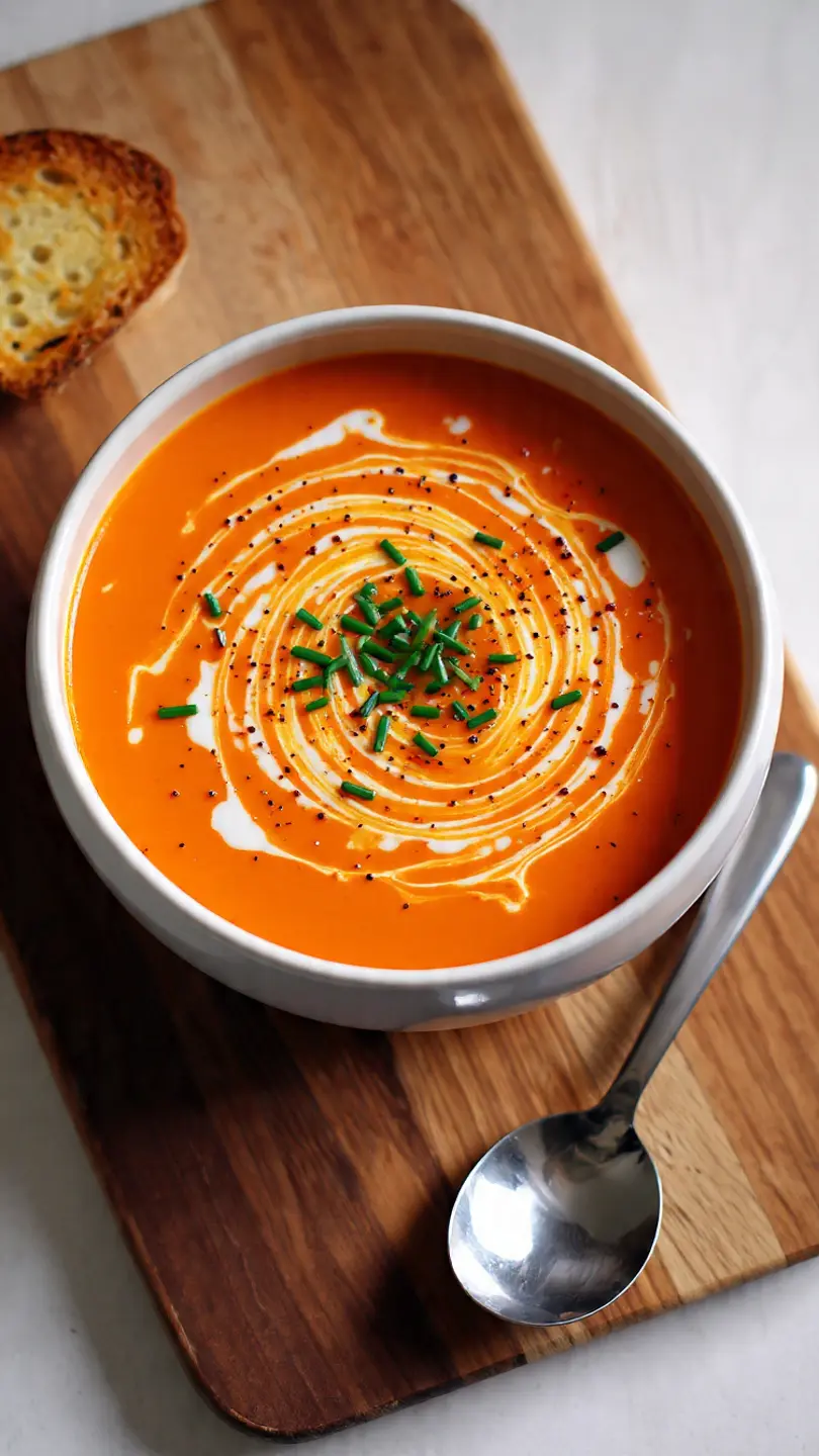 roasted garlic tomato soup