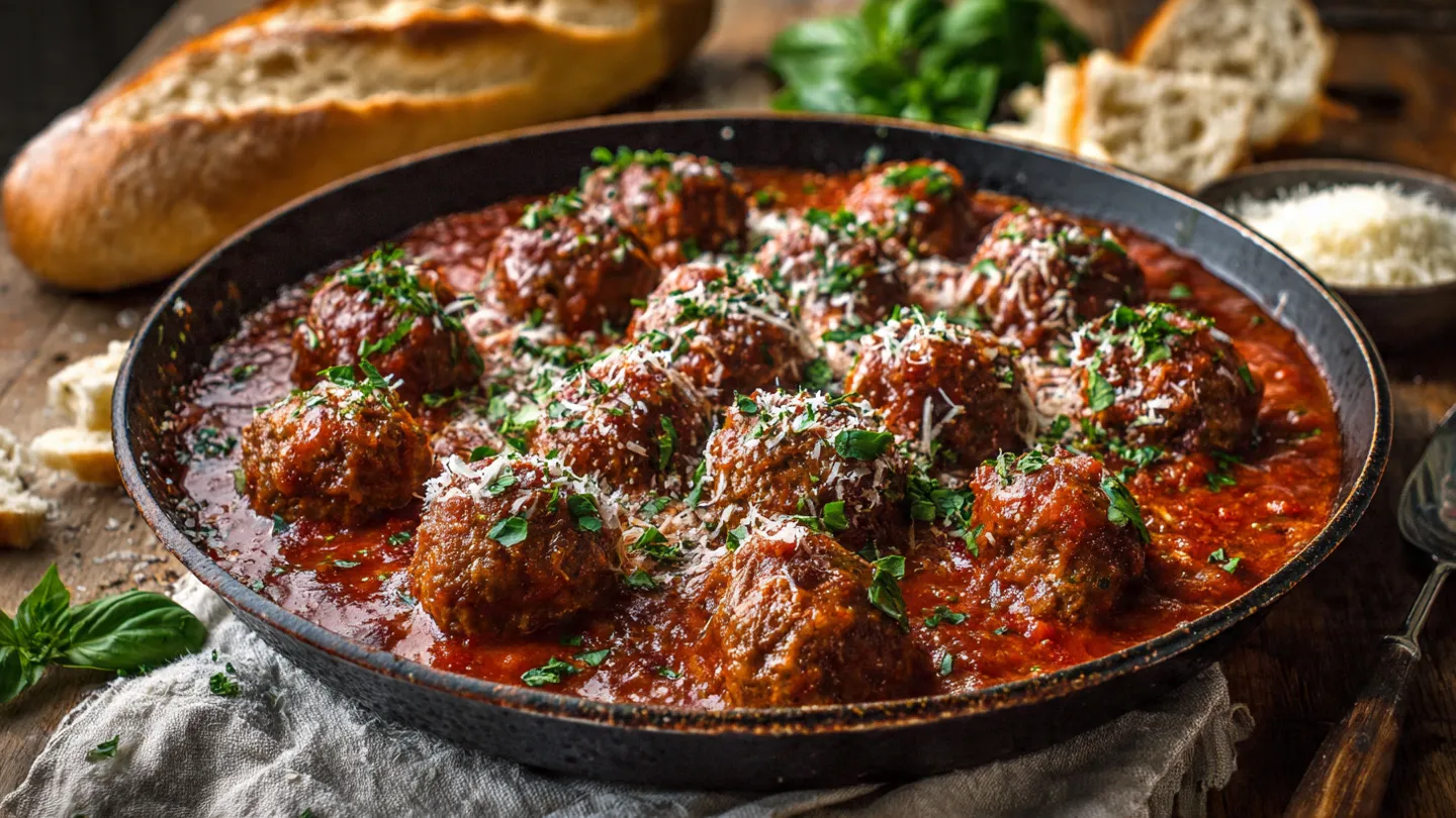 Homemade Meatballs Recipe