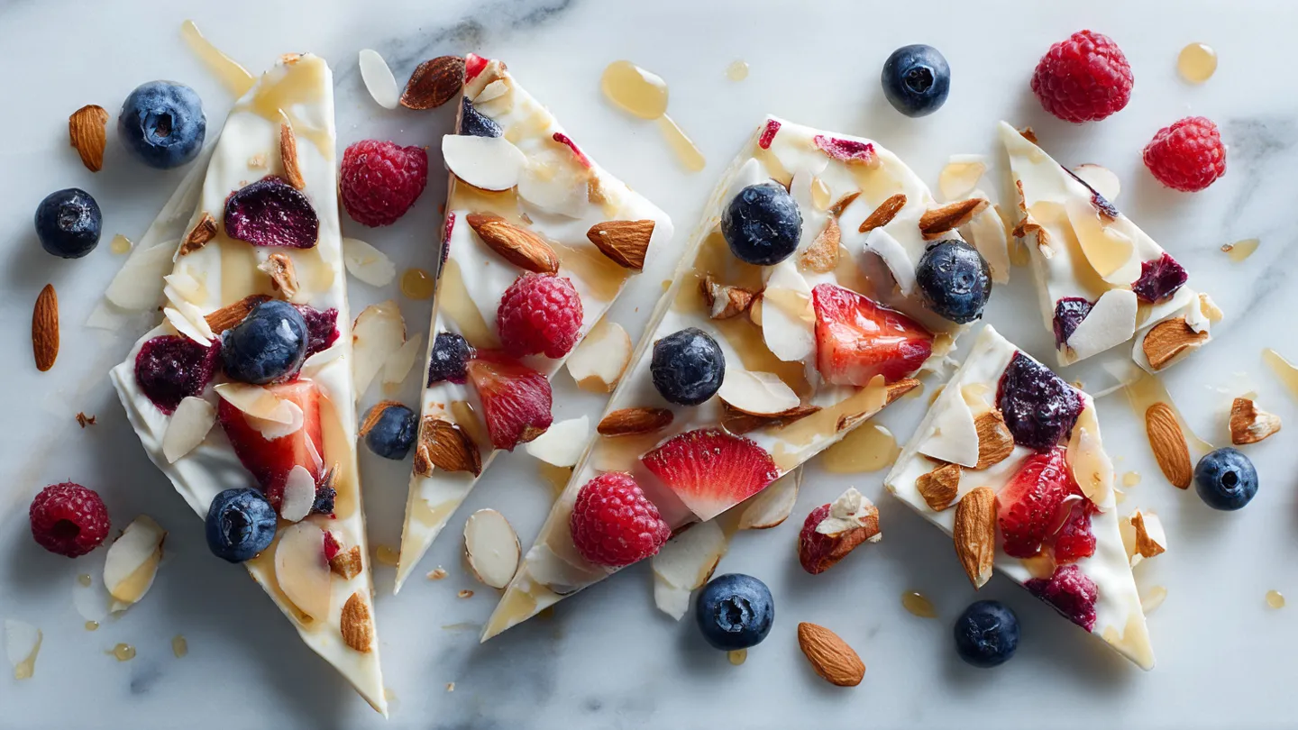 Frozen Yogurt Bark