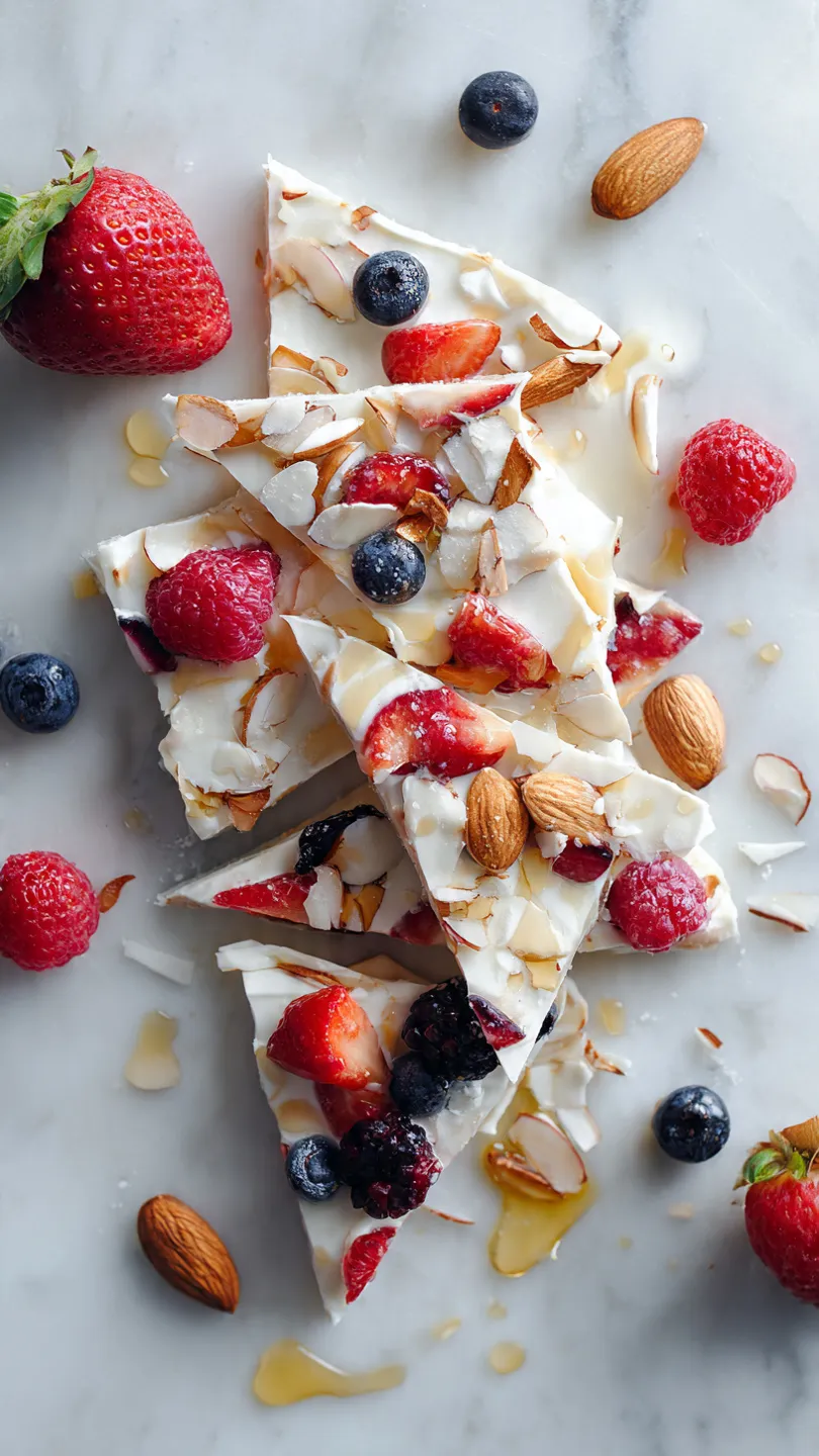 Frozen Yogurt Bark