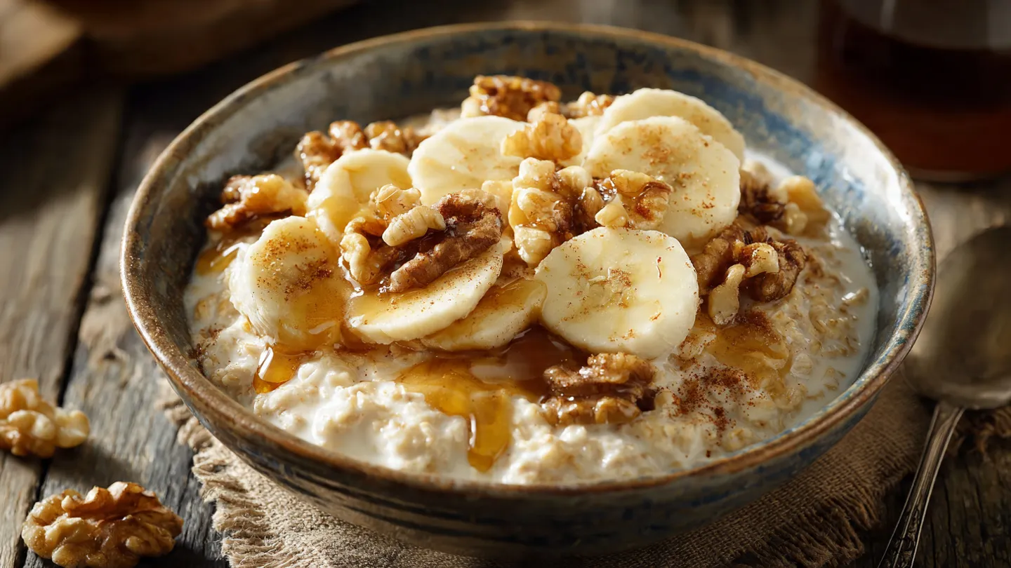 Banana Bread Oatmeal Recipe