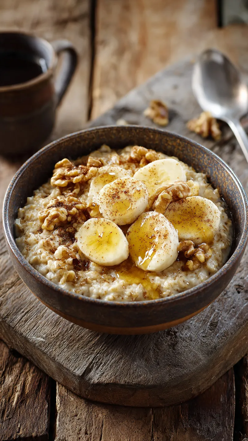 Banana Bread Oatmeal Recipe