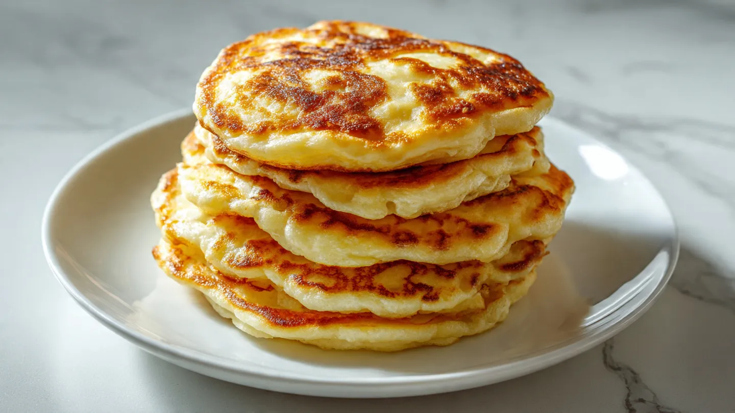 High-Protein Cottage Cheese Pancakes