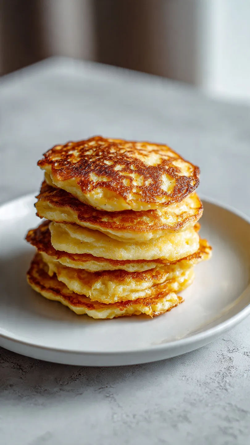 High-Protein Cottage Cheese Pancakes