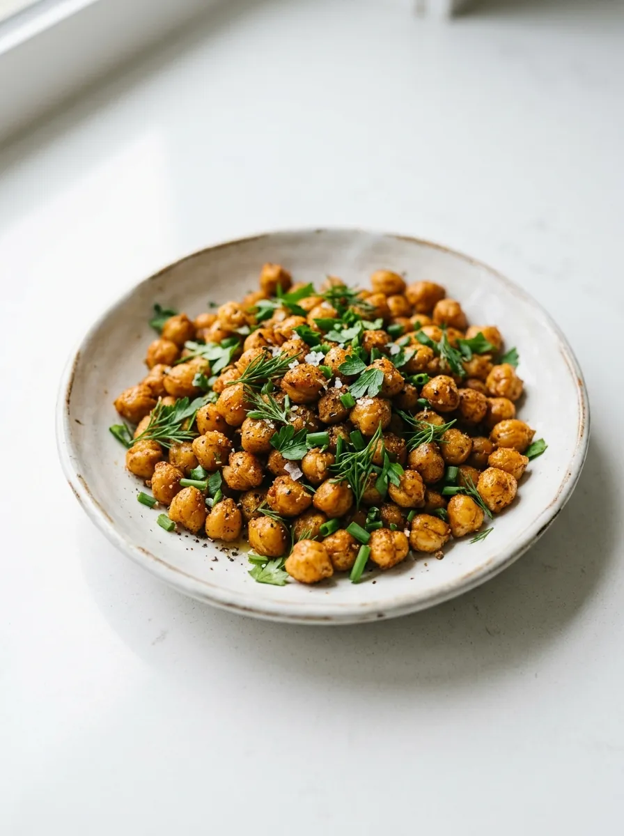 crispy chickpeas recipe