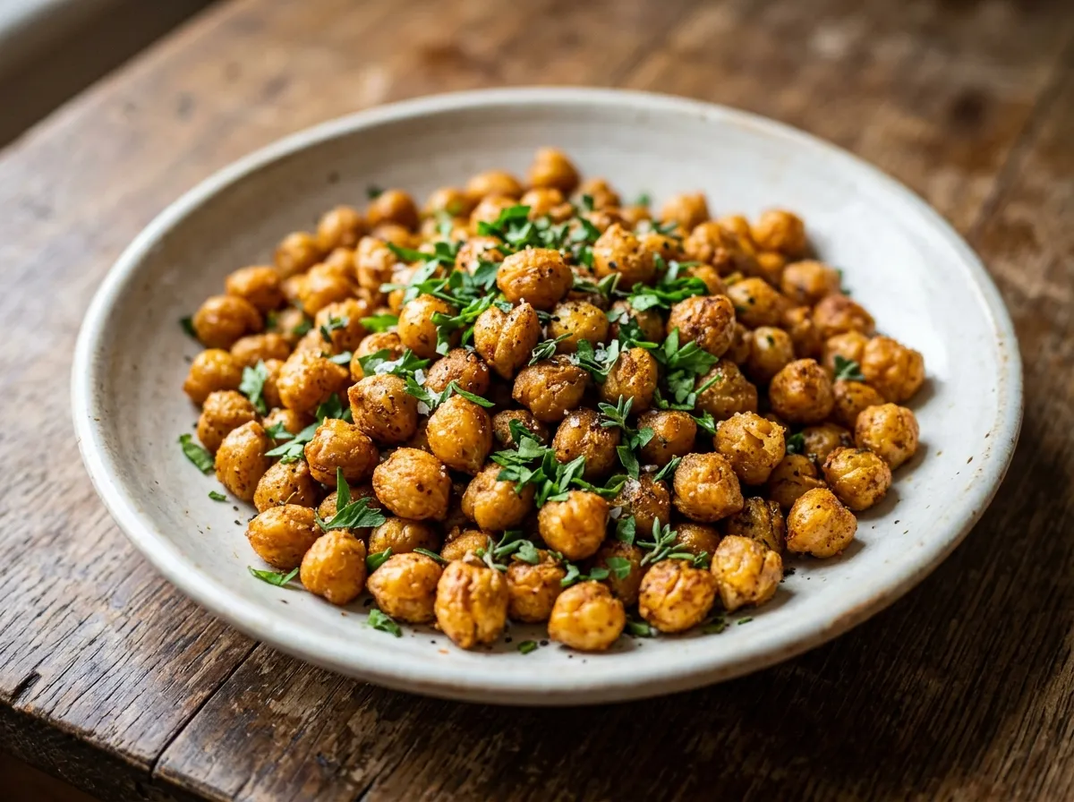 crispy chickpeas recipe