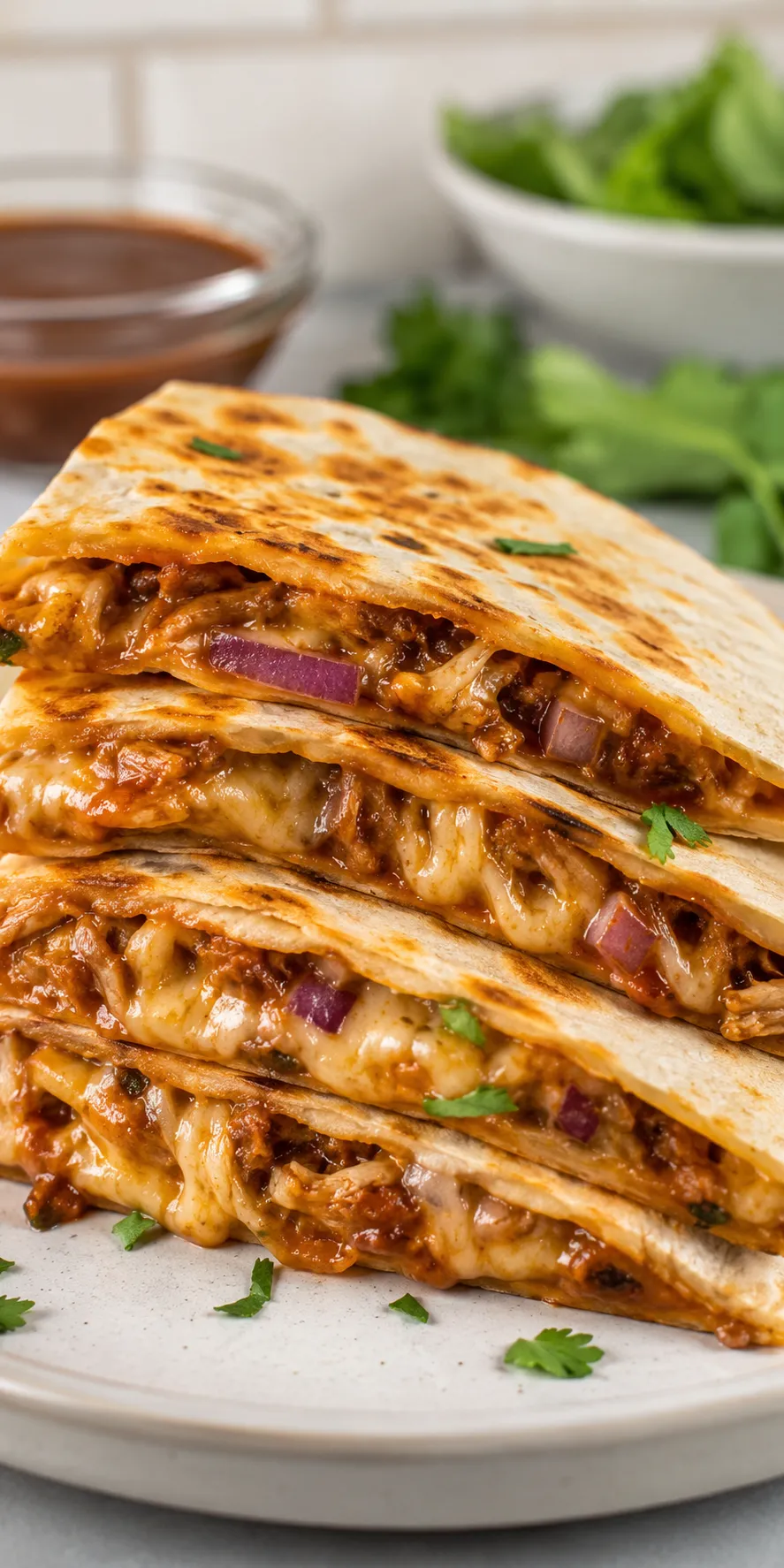 BBQ Chicken Quesadillas Recipe