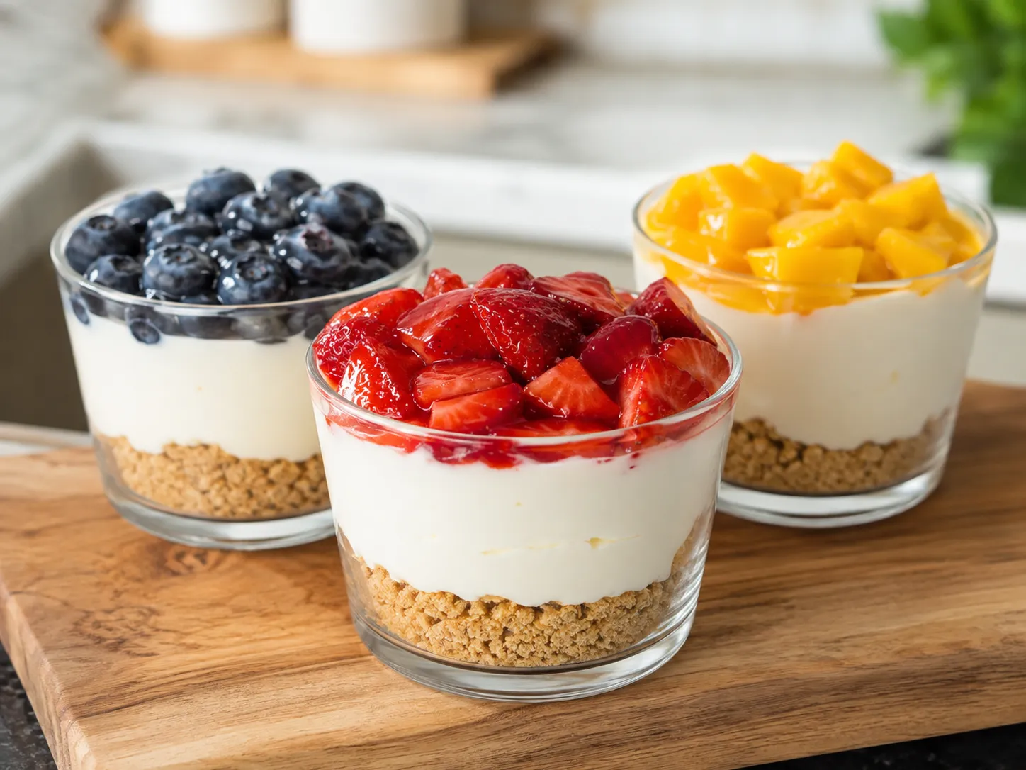 No-Bake Cheesecake Cups Recipe