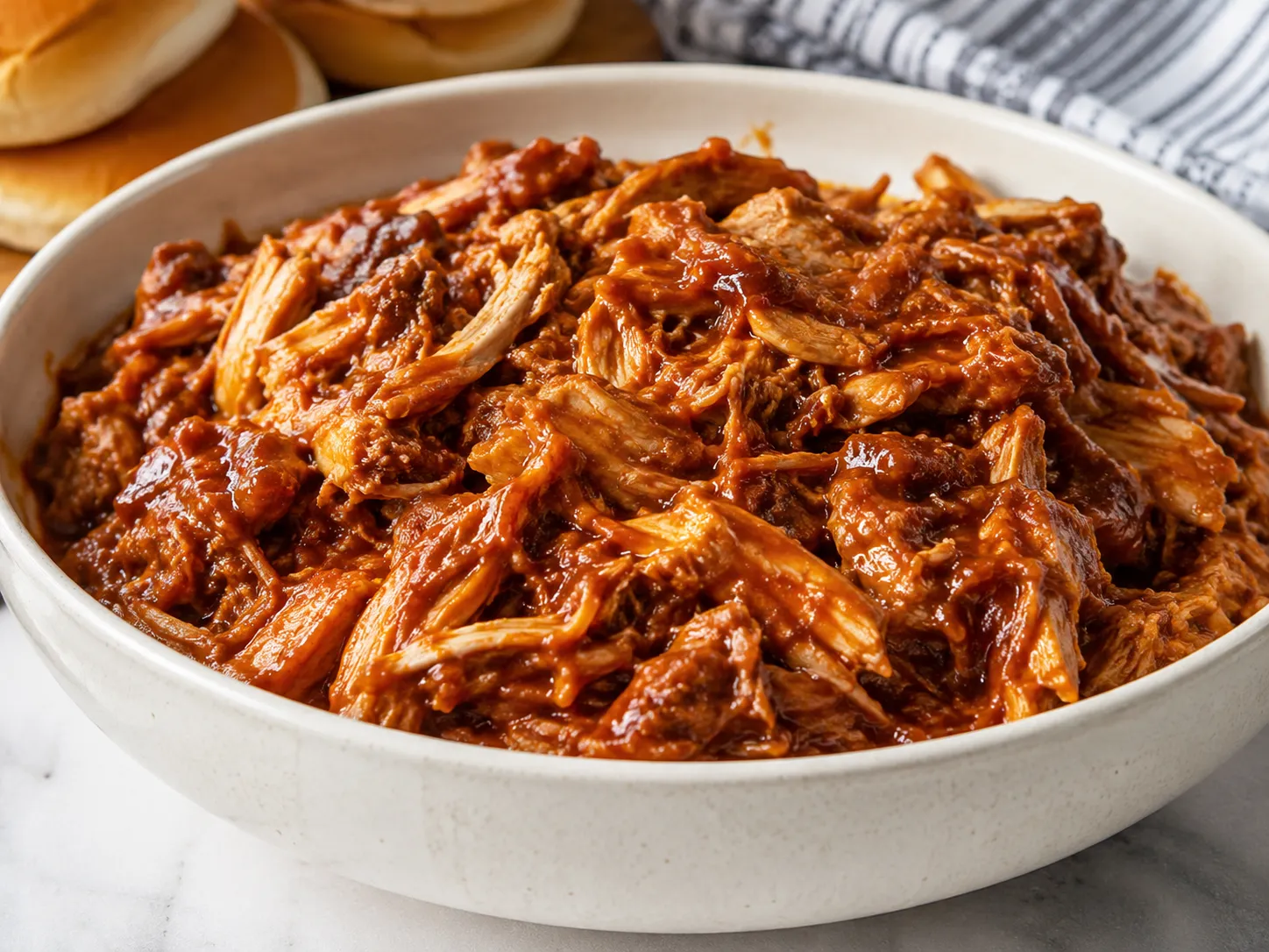 Slow-Cooker BBQ Pulled Chicken Recipe